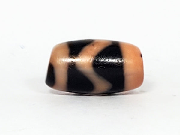 Antique Wave Motif Dzi Bead (TiD-Ant-S-B-W-070223) - Small Dzi ...