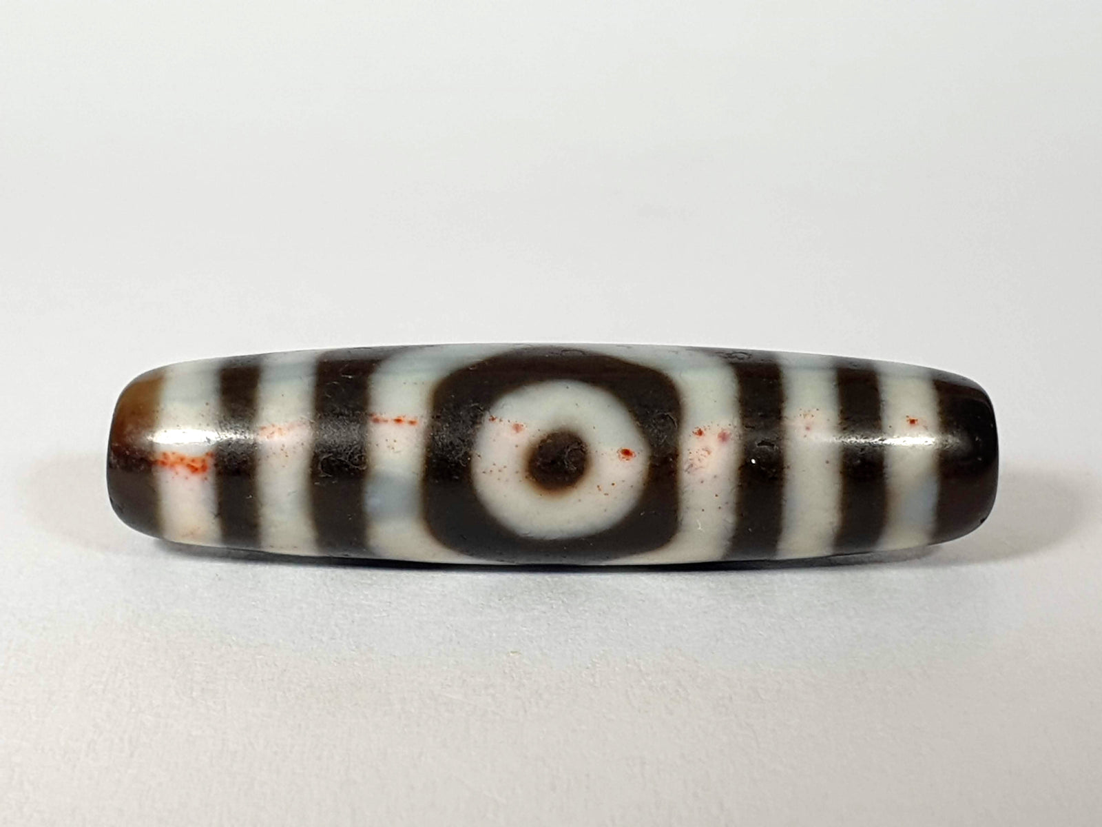 Nine Eyes Motif Ancient Carnelian Agate dzi sale bead ( bloodspot)