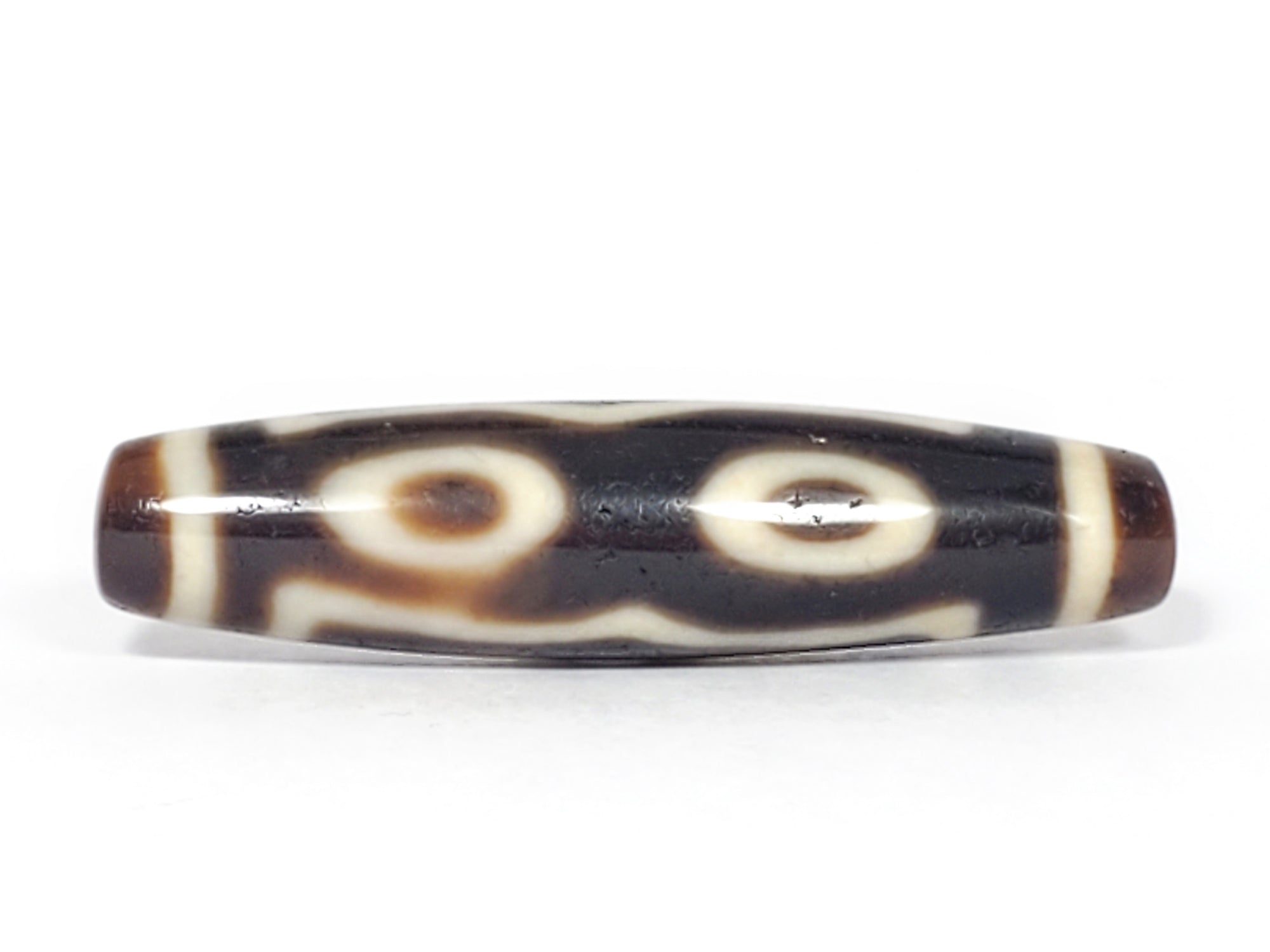 real Ancient seven eye Tibetan dzi bead.  excellent condition for 1000 year old dzi.