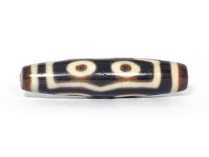 Ancient Seven Eye Motif Dzi Bead (TiD-Anc-SeE-051923) - Extremely Old