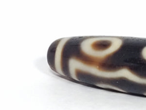 Ancient Seven Eye Motif Dzi Bead (TiD-Anc-SeE-051923) - Extremely Old