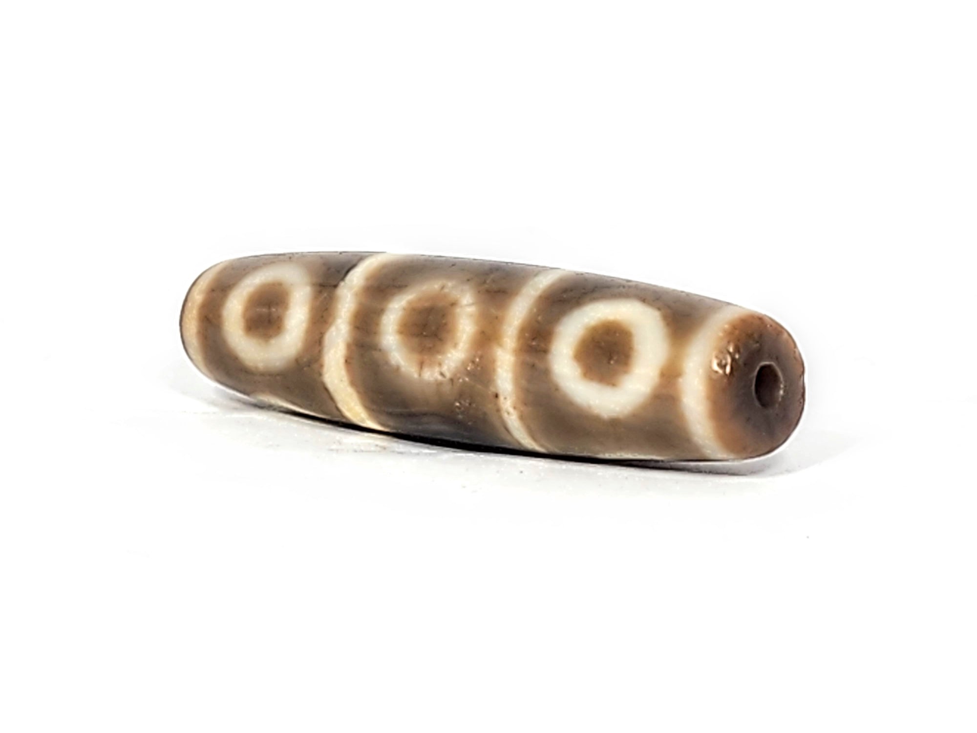 Rare Ancient Eight Eye Dzi Bead - Exquisite Condition