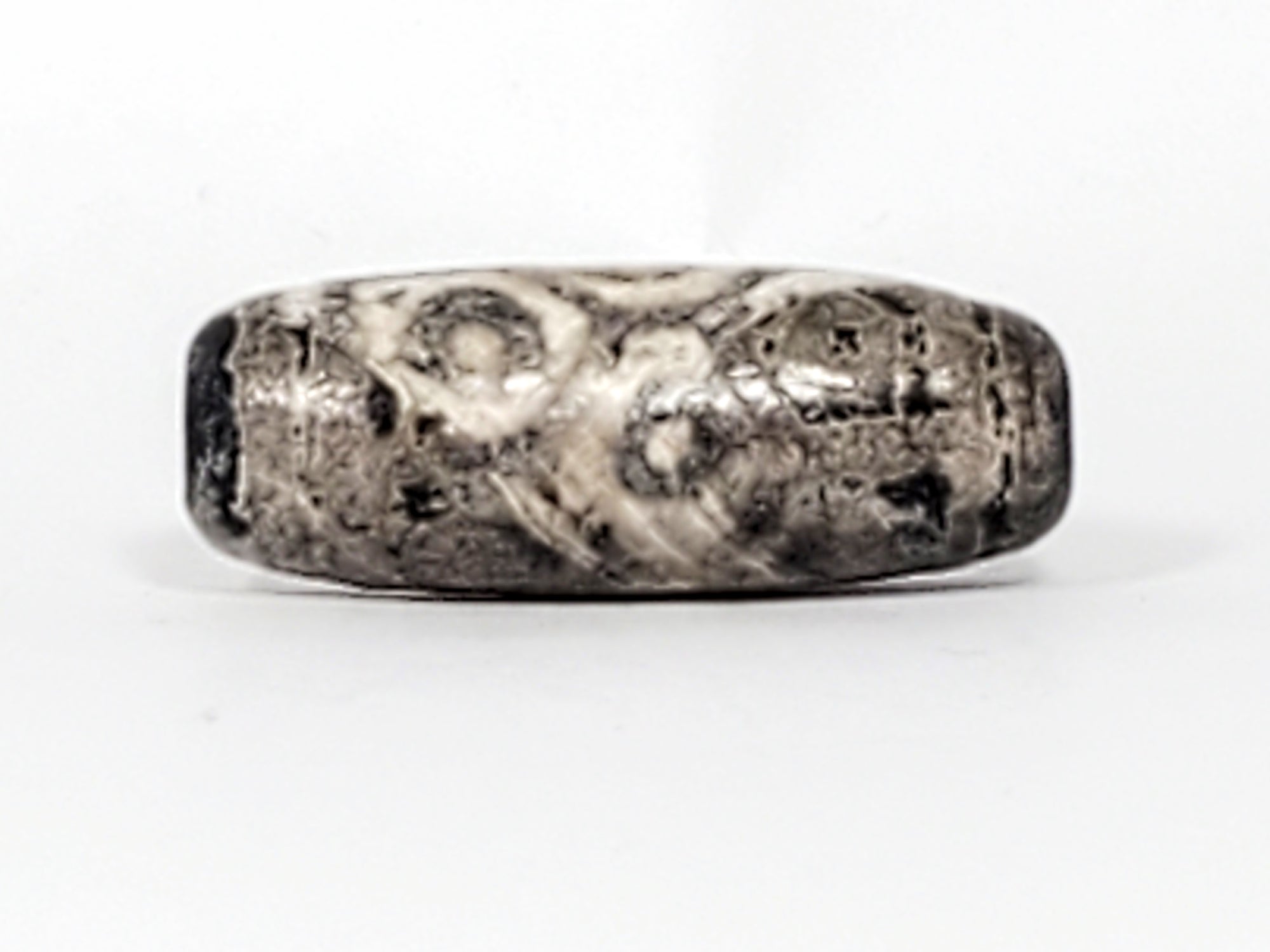 Ancient Twelve Eye Lotus Motif Dzi Bead (Anc-TiD-TwEL-051924)