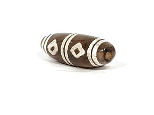 Antique Six Eye Dzi Bead (123024)