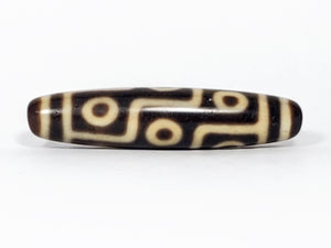 Antique Tibetan Nine Eye Motif Dzi Bead (TiD-Ant-200-NE-081024)