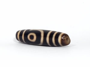 Antique Two Eye Motif Dzi Bead (TiD-Ant-200-TwE-081024)