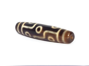 New Taiwan Nine Eye Motif Dzi Bead (TND-NE-031724)