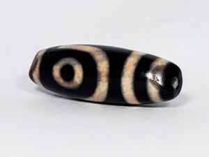 New Two Eye Motif Dzi Bead (ND-B-TwE-080623)