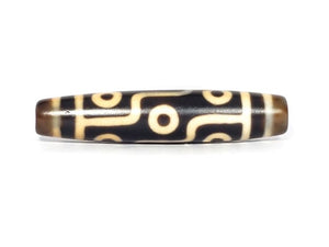 New Taiwan Nine Eye Motif Dzi Bead (TND-NE-112123)