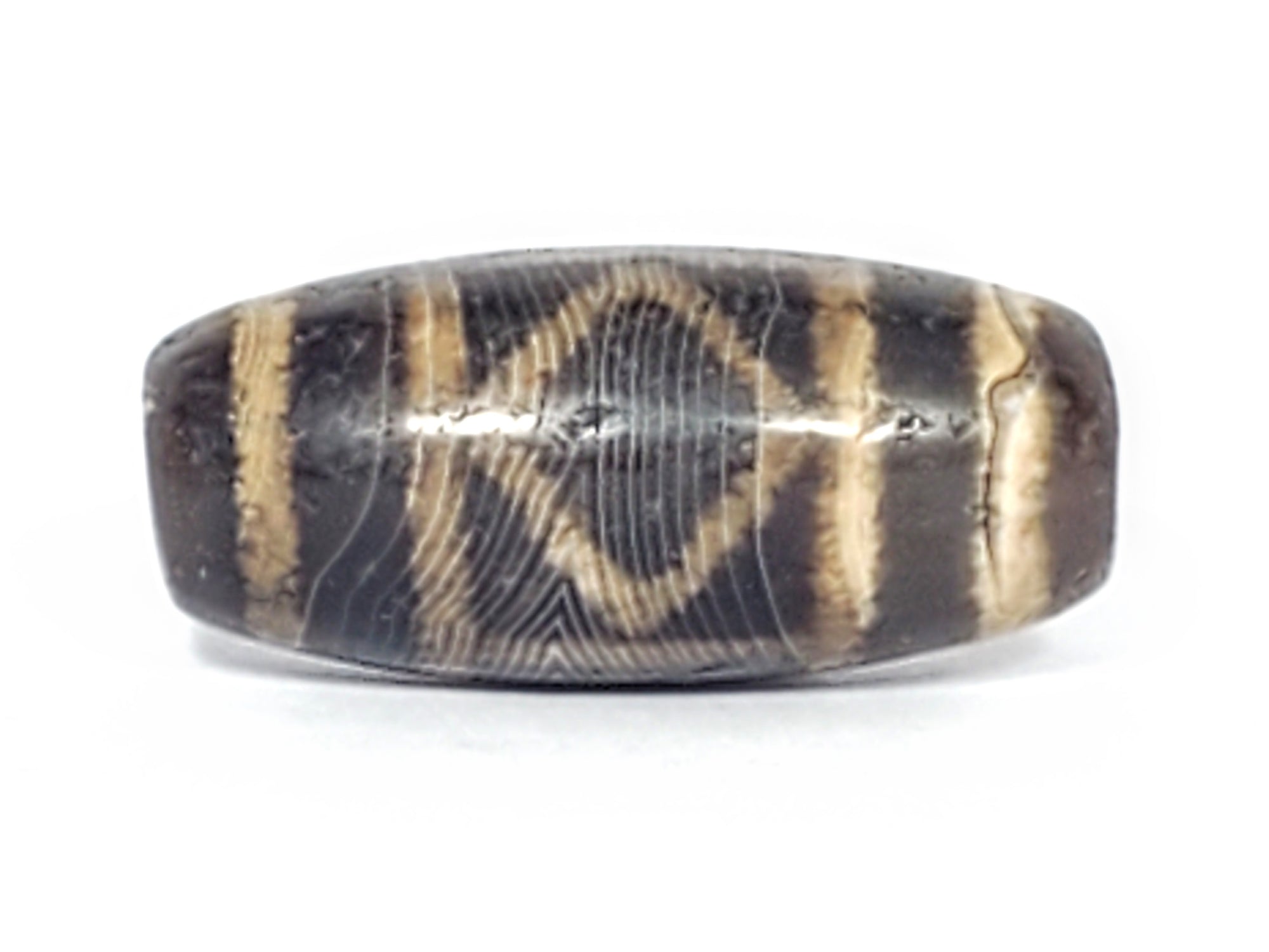 Ancient Two Eye Pumtek Bead (PuD-TwE-3)