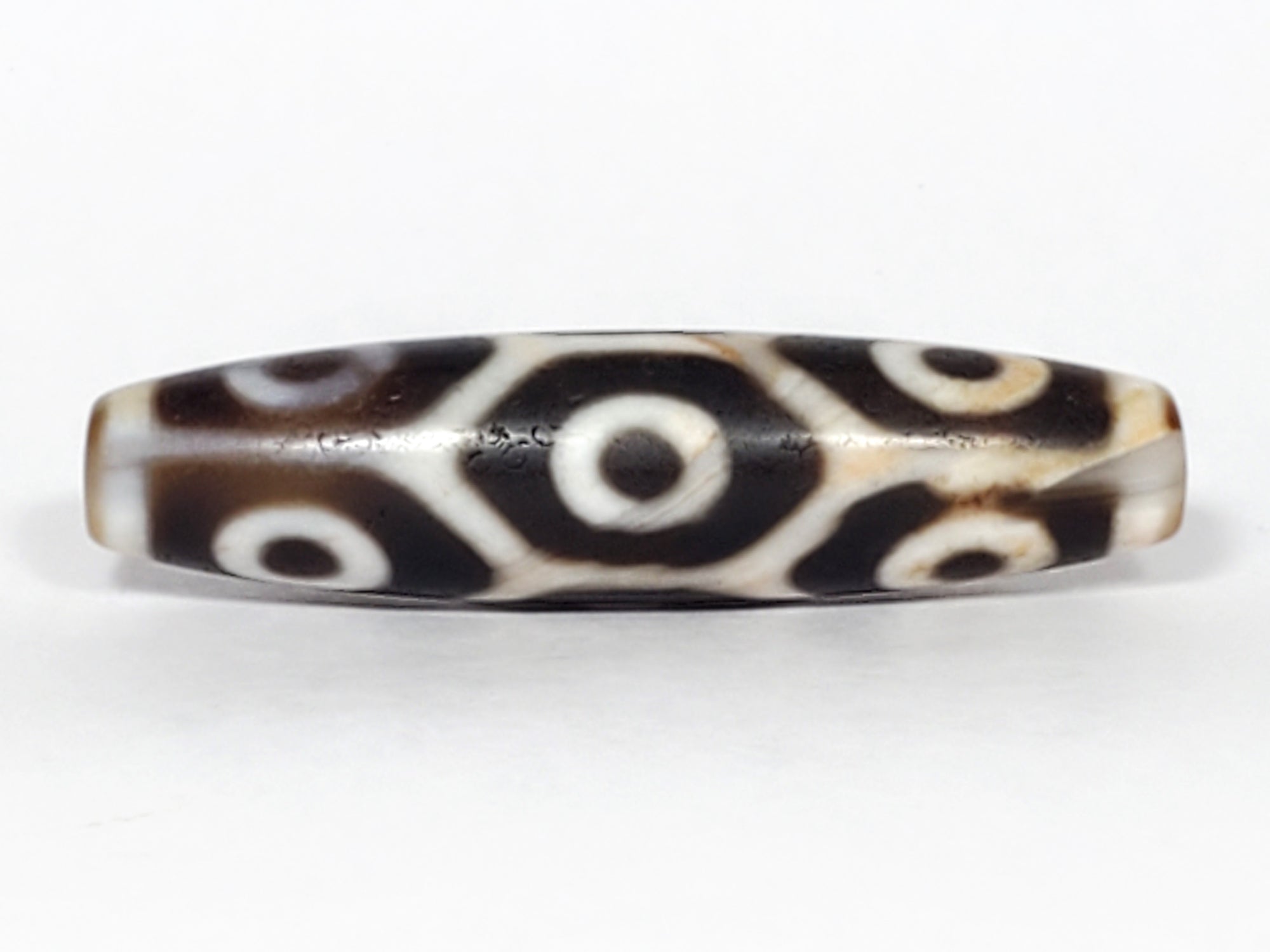 nine eye lotus dzi bead