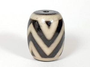 New Three Tiger Stripe Motif Dzi Bead (BB-ThTS)