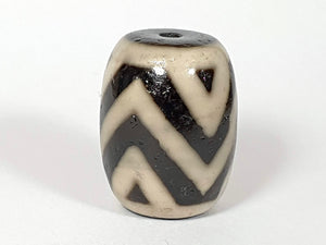 New Three Tiger Stripe Motif Dzi Bead (BB-ThTS)