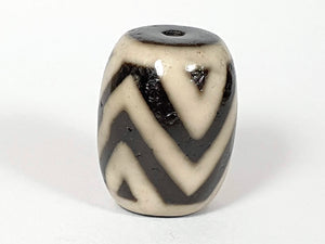 New Three Tiger Stripe Motif Dzi Bead (BB-ThTS)