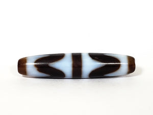 New Double Wave Motif Dzi Bead (1)