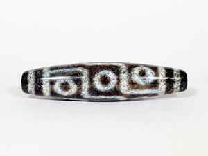 New Nine Eye Motif Dzi Bead With Bloodspots