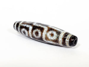 New Nine Eye Motif Dzi Bead With Bloodspots