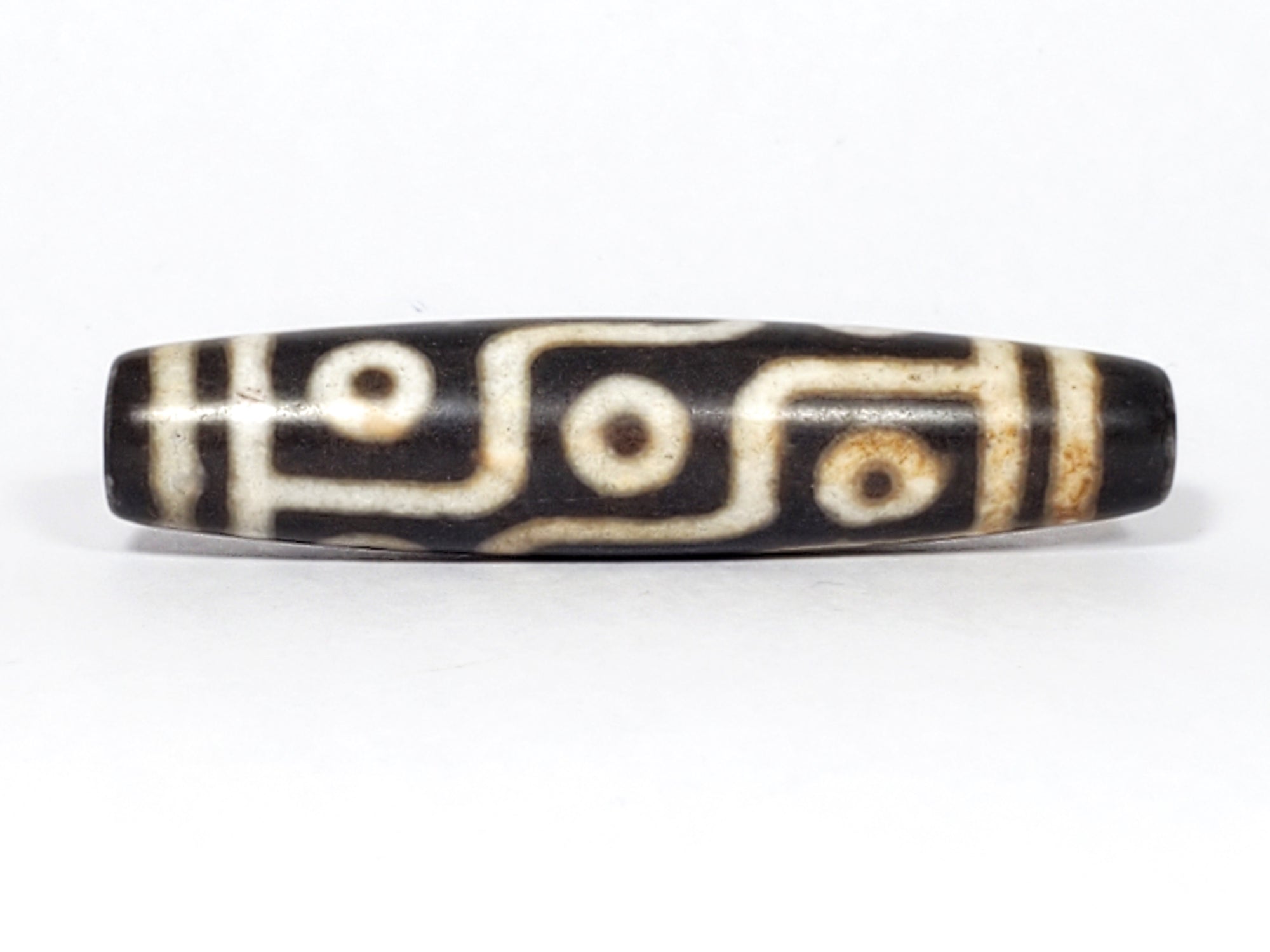 new nine eye dzi bead.  powerful motif.