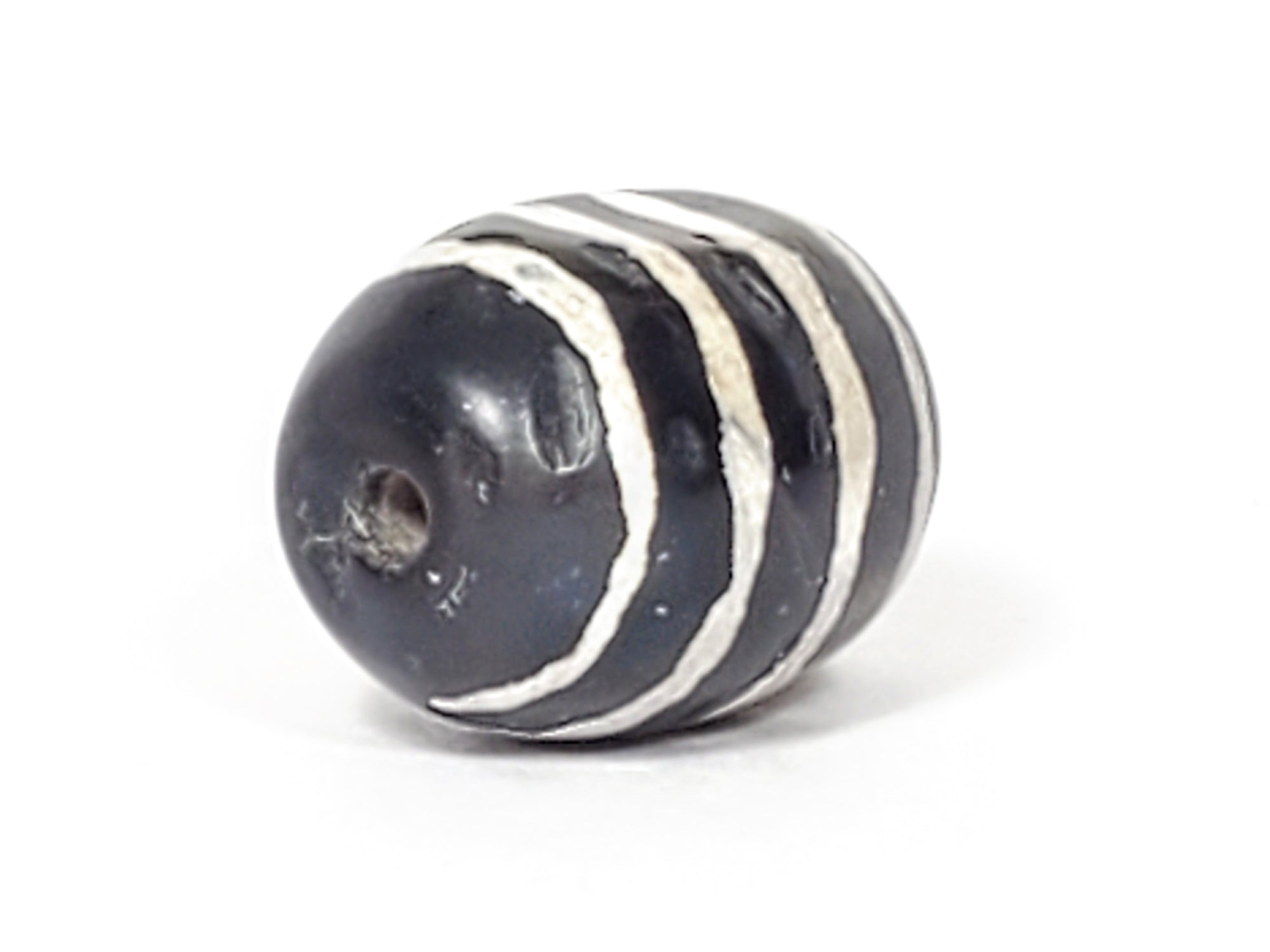 Ancient Spiral Motif Dzi Bead