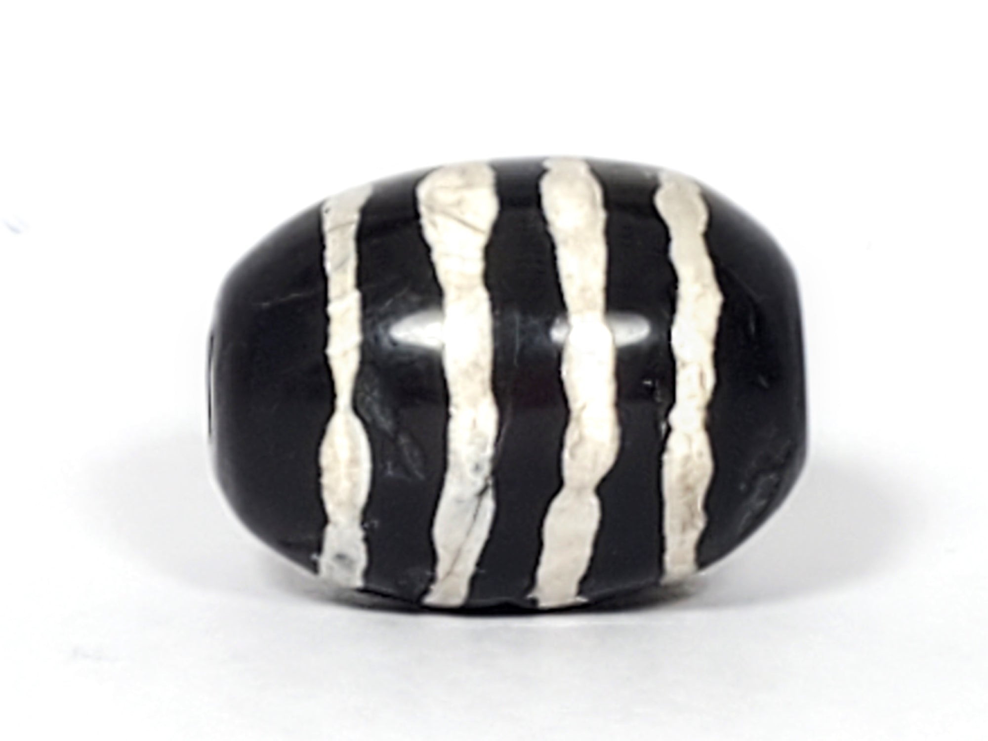 Ancient Spiral Motif Dzi Bead