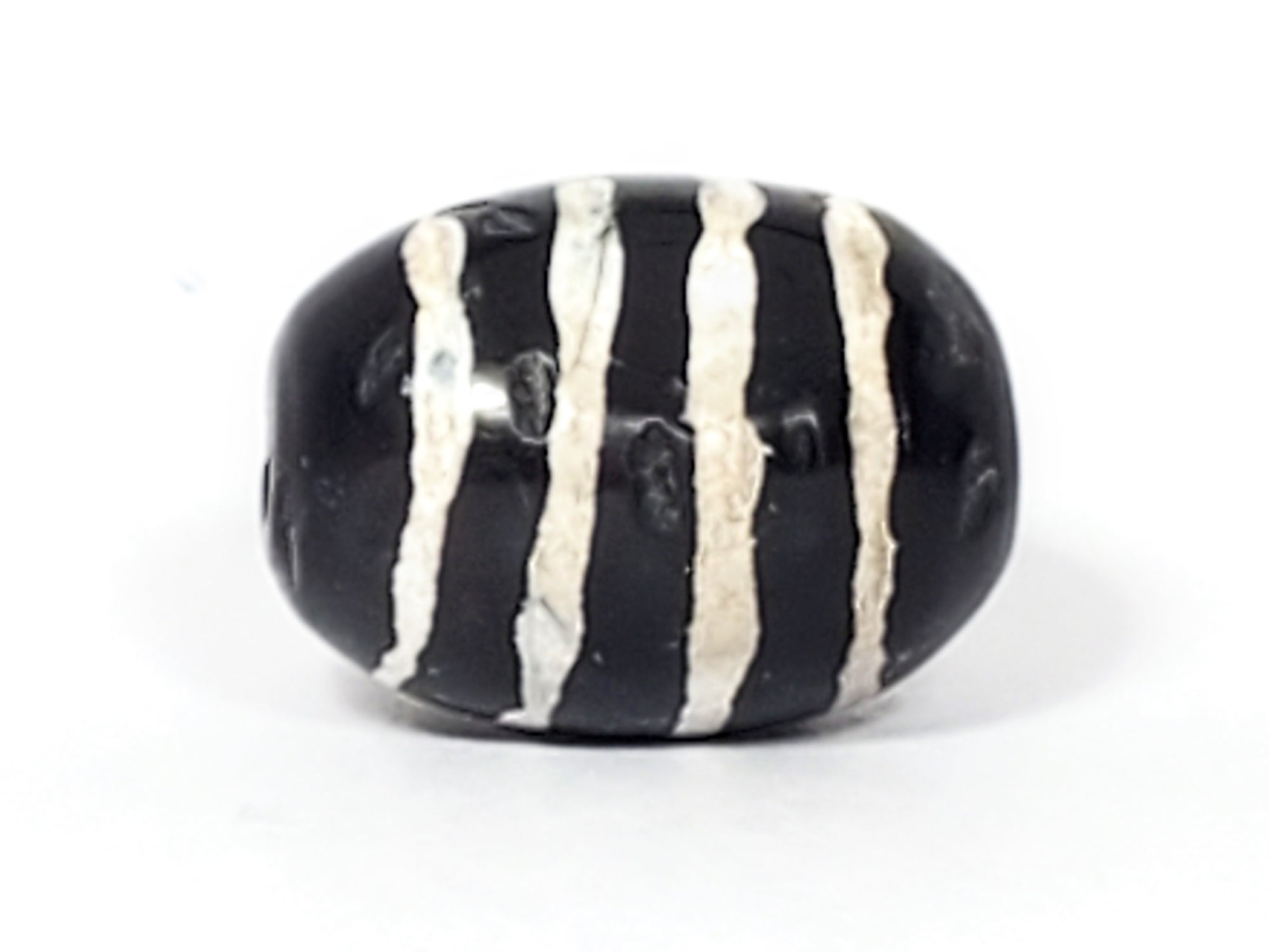 Ancient Spiral Motif Dzi Bead