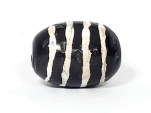 Ancient Spiral Motif Dzi Bead