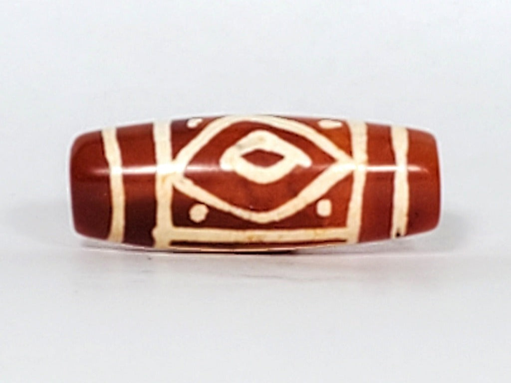 Nine Eyes Motif Ancient Carnelian Agate dzi sale bead ( bloodspot)